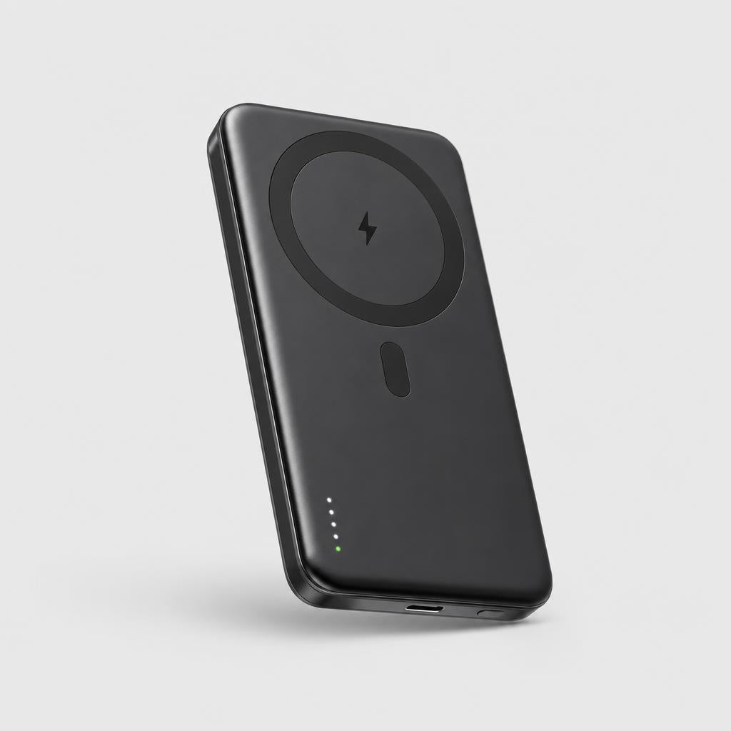 Power bank con carga magnética
